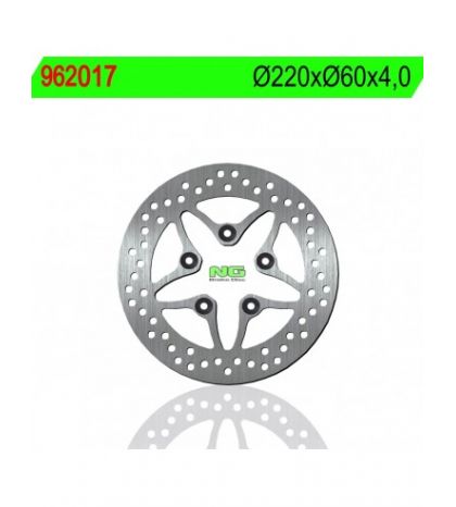 DISCO DE FRENO APRILIA SCARABEO 50/100 DELANTERO, SPORT CITY 125 TRASERO - NG - R: 962017