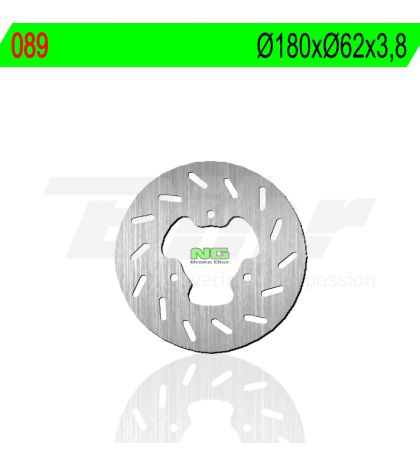 DISCO DE FRENO TRASERO DERBI SENDA 6 V. - NG - R: 962089