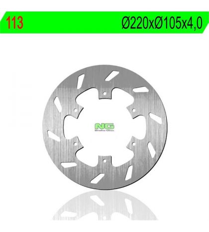 DISCO DE FRENO DELANTERO GILERA RUNNER 125, LIBERTY 50 - NG- R: 962113