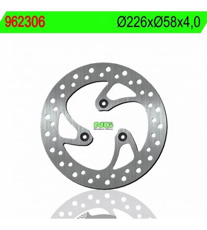 DISCO DE FRENO PEUGEOT ELYSEO 125 - NG - R: 962306