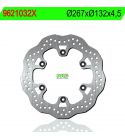 DISCO DE FRENO TRASERO YAMAHA T MAX 500 01/11 ONDULADO NG R: 9621032X