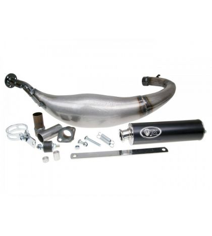 TUBO DE ESCAPE MINARELLI AM 6 ( 80 CC. ) LACADO TURBO KIT R: CARR10