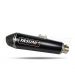ESCAPE HONDA FORZA 125 YASUNI 4T (CE) NEGRO - TAPA CARBONO R: TUB656BC