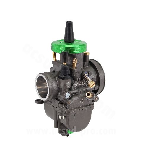CARBURADOR TIPO PWK ( POWER JET ) CARENZI 28 EVO NEGRO R: 116040B