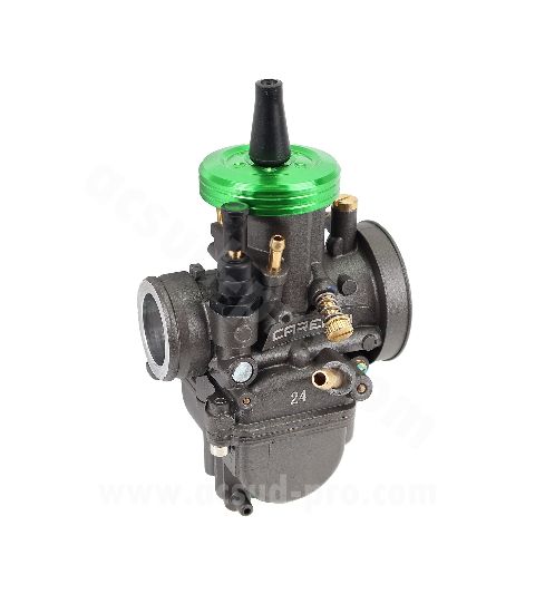 CARBURADOR TIPO PWK ( POWER JET ) CARENZI 24 EVO NEGRO R: 116040A