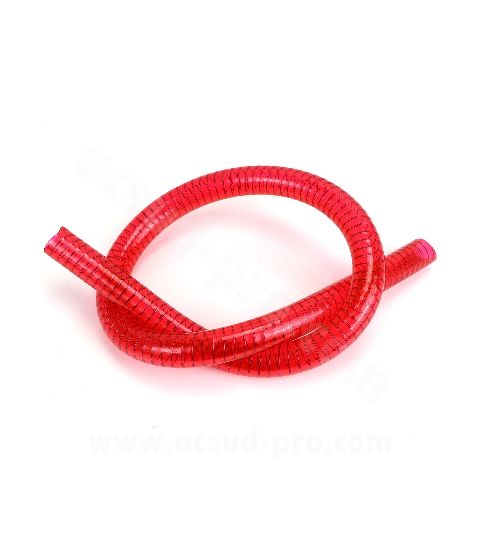 KIT MANGUERA REFRIGERACION AGUA 19 X 26 MM. PEUGEOT SPEEDFIGHT / MOTOR AM6 - DERBI ROJO REFORZADO (1M) R: 093801F