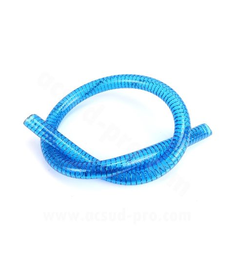 KIT MANGUERA REFRIGERACION AGUA 19 X 26 MM. PEUGEOT SPEEDFIGHT / MOTOR AM6 - DERBI AZUL REFORZADO (1M) R: 093801E