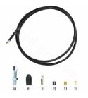KIT REPARACIÓN UNIVERSAL CABLE DE EMBRAGUE (L: 1.30M + TORNILLOS CABLE) R: 160070C