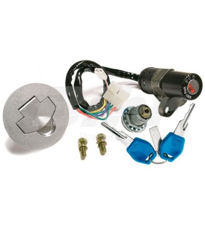 JUEGO CERRADURA APRILIA RS 50 96/98 COMPLETO R: 6522