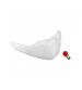 CRISTAL DE PILOTO TRASERO YAMAHA JOG R/RR TRANSPARENTE CON BOMBILLA ALLPRO R: AP50LT60.500.WH