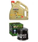 ACEITE 10W 40 CASTROL ( 4 LITROS ) + FILTRO ACEITE HF204 - HIFLOFILTRO - R: AC204