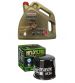ACEITE 10W 50 RACING CASTROL ( 4 LITROS ) + FILTRO ACEITE HF204 - HIFLOFILTRO - R: ACR204