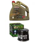 ACEITE 10W 50 RACING CASTROL ( 4 LITROS ) + FILTRO ACEITE HF204 - HIFLOFILTRO - R: ACR204