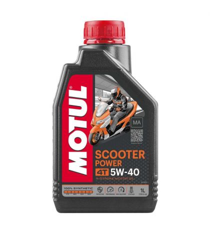 MOTUL SOOTER POWER 4T. 5W 40 ( ENVASE 1 LITRO ) R: 105958