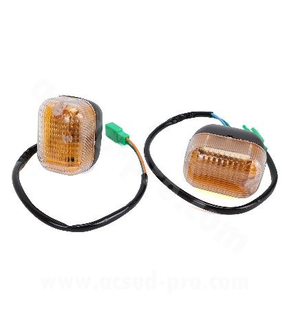 JUEGO INTERMITENTES DELANTERO Y TRASERO YAMAHA STUNT / SLIDER 2000-2017 / BOOSTER / BWS 1999-2003 R: 206301F