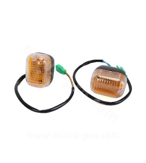 JUEGO INTERMITENTES DELANTERO Y TRASERO YAMAHA STUNT / SLIDER 2000-2017 / BOOSTER / BWS 1999-2003 R: 206301F