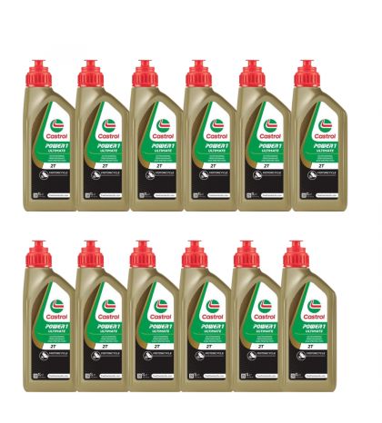 PACK ( 12 LITROS ) CASTROL POWER 1 / 2 TIEMPOS R: CP112