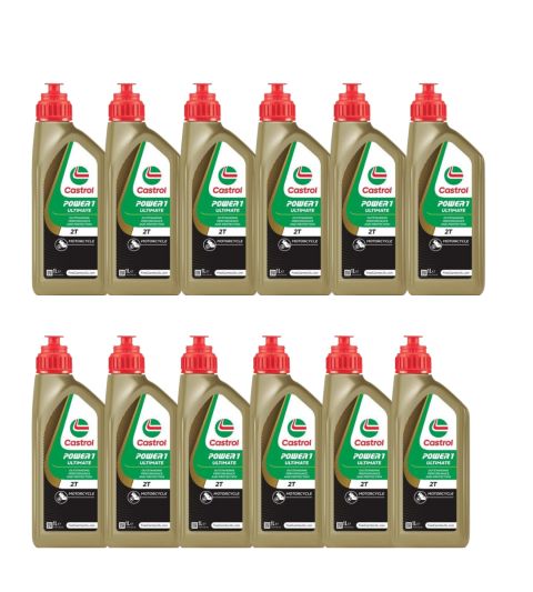 PACK ( 12 LITROS ) CASTROL POWER 1 / 2 TIEMPOS R: CP112