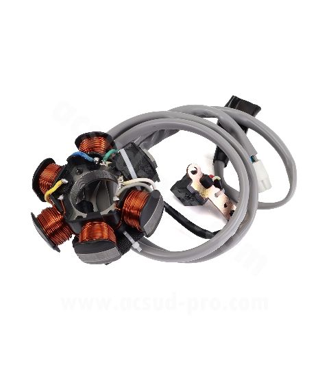 STATOR PIAGGIO 125 LIBERTY 1998-2005, 125 VESPA ET4 1998-2005, 125 HEXAGON 1997 / APRILIA 125 MOJITO 1999-2001 R: 180311G