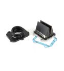 CAJA DE LÁMINAS CARBONO ITALKIT + TOBERA 34 MM. APRILIA RS 125 / ROTAX R: LC0112534V