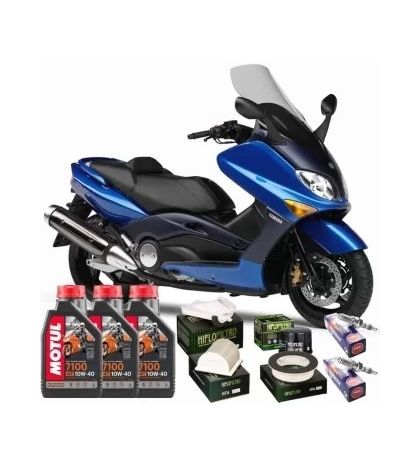KIT REVISIÓN YAMAHA T MAX 500 01/07 ACEITE + FILTROS + BUJÍAS R: KYTC7