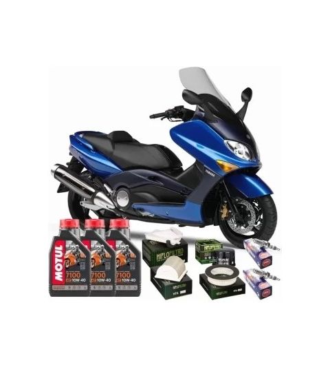 KIT REVISIÓN YAMAHA T MAX 500 01/07 ACEITE + FILTROS + BUJÍAS R: KYTC7