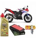 KIT REVISIÓN HONDA CBR125 R 04/19 ACEITE+FILTRO+BUJIA R: KRH125