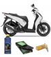 KIT REVISION HONDA SH125 13-16 ACEITE+FILTRO AIRE+BUJIA R: KISH5