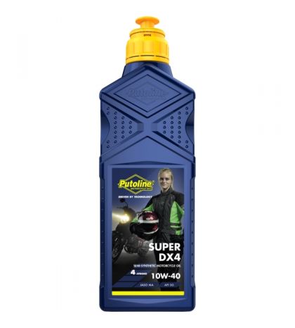 PUTOLINE SUPER DX4 10W-40 4T. ( ENVASE 1 LITRO ) R: 70183