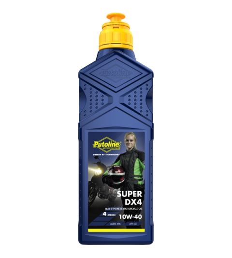 PUTOLINE SUPER DX4 10W-40 4T. ( ENVASE 1 LITRO ) R: 70183