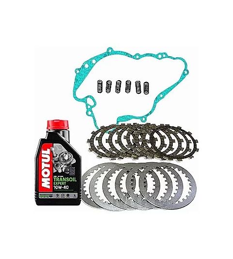 EMBRAGUE EBC COMPETICION APRILIA RS125 ROTAX 122 + JUNTA + MOTUL TRANSOIL R: 125TJA