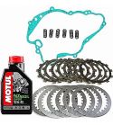DISCOS EMBRAGUE EBC COMPETICIÓN APRILIA RS125 ROTAX 122 + JUNTA + MOTUL TRANSOIL R: 125TJA