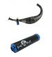 ESCAPE MINARELLI AM 6 KRM PRO RIDE 100 / 115 C.C SILENCIADOR NEGRO-AZUL R: E12AZ