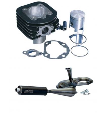KIT POLINI VESPINO ( ESCAPE + CILINDRO 65 C.C. ) R: K65ES