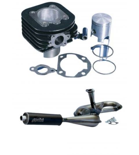 KIT POLINI VESPINO ( ESCAPE + CILINDRO 65 C.C. ) R: K65ES
