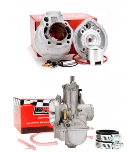 EQUIPOMOTOR AM6 AIRSAL 74 C.C.+ CARBURADOR BRK 28 R: 0108424828
