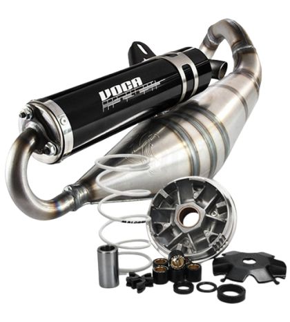 KIT ESCAPE VOCA SABOTAGE V2 50//70 C.C. + VARIADOR MINARELLI JOG RR / AEROX MALOSSI MULTIVAR R: 45166.517075