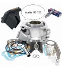 KIT CILINDRO ITALKIT APRILIA RS 125 A 140 CC. + CAJA LAMINAS VFORCE + BUJÍA IRIDIUM R: KB125I