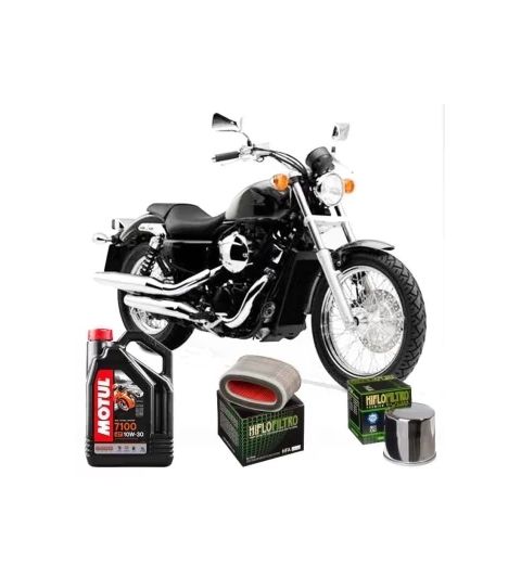 KIT REVISIÓN HONDA VT 750 C SHADOW 07-15 ACEITE + FILTROS R: KHS