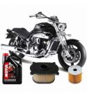 KIT REVISIÓN HYOSUNG GV650 AQUILA 05-07 ACEITE + FILTROS R: KRHY
