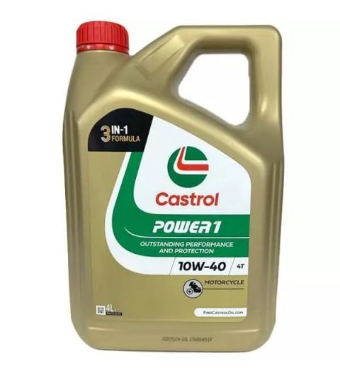 CASTROL 10W 40 4T ENVASE ( 4 LITROS ) R: 110003346