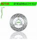 DISCO DE FRENO DELANTERO YAMAHA CYGNUS XC 125 00/03 - NG - R: 9621148