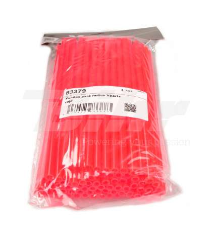 JUEGO FUNDAS PARA RADIOS COLOR ROJO 2 RUEDAS R: 83379
