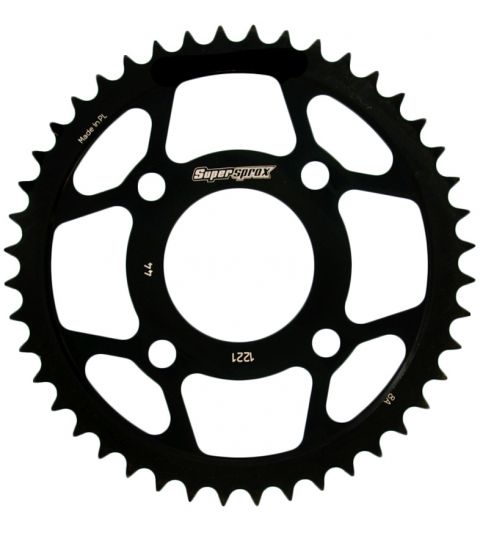 CORONA SUPERSPROX ACERO HONDA CBF / CBR 125 C.C. 44 Z. R: 1221-44BLK