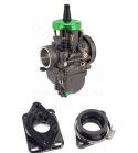 KIT CARBURADOR CARENZI EVO 28 ( POWER JET ) + ADMISIÓN ALTO FLUJO R: 116040B/116040I