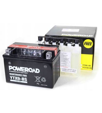 BATERÍA POWEROAD YTX9-BS R: PB051