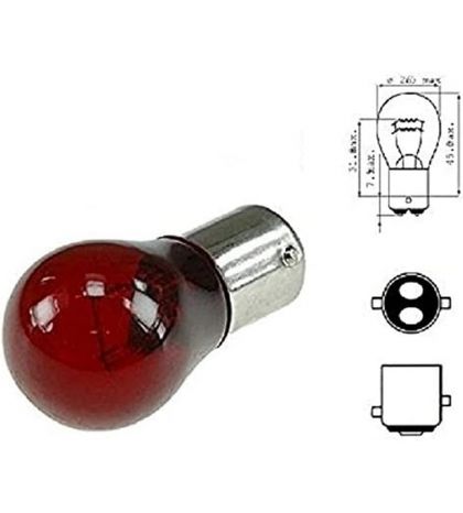 LÁMPARA PHILIPS DE FRENO/POSICIÓN PR21/5W 12V 21/5W R: 2012495L