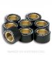 JUEGO RODILLOS HTROLL 20 X 12 ( 8 RODILLOS ) 14,5 GR. - MALOSSI - R: 669919MO