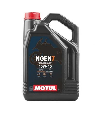 ACEITE MOTUL 10W 40 NGEN7 4 T. ( ENVASE 4 LITROS ) R: 111836