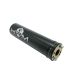 SILENCIADOR ESCAPE KRM 50/70 C.C. NEGRO R: KR154F